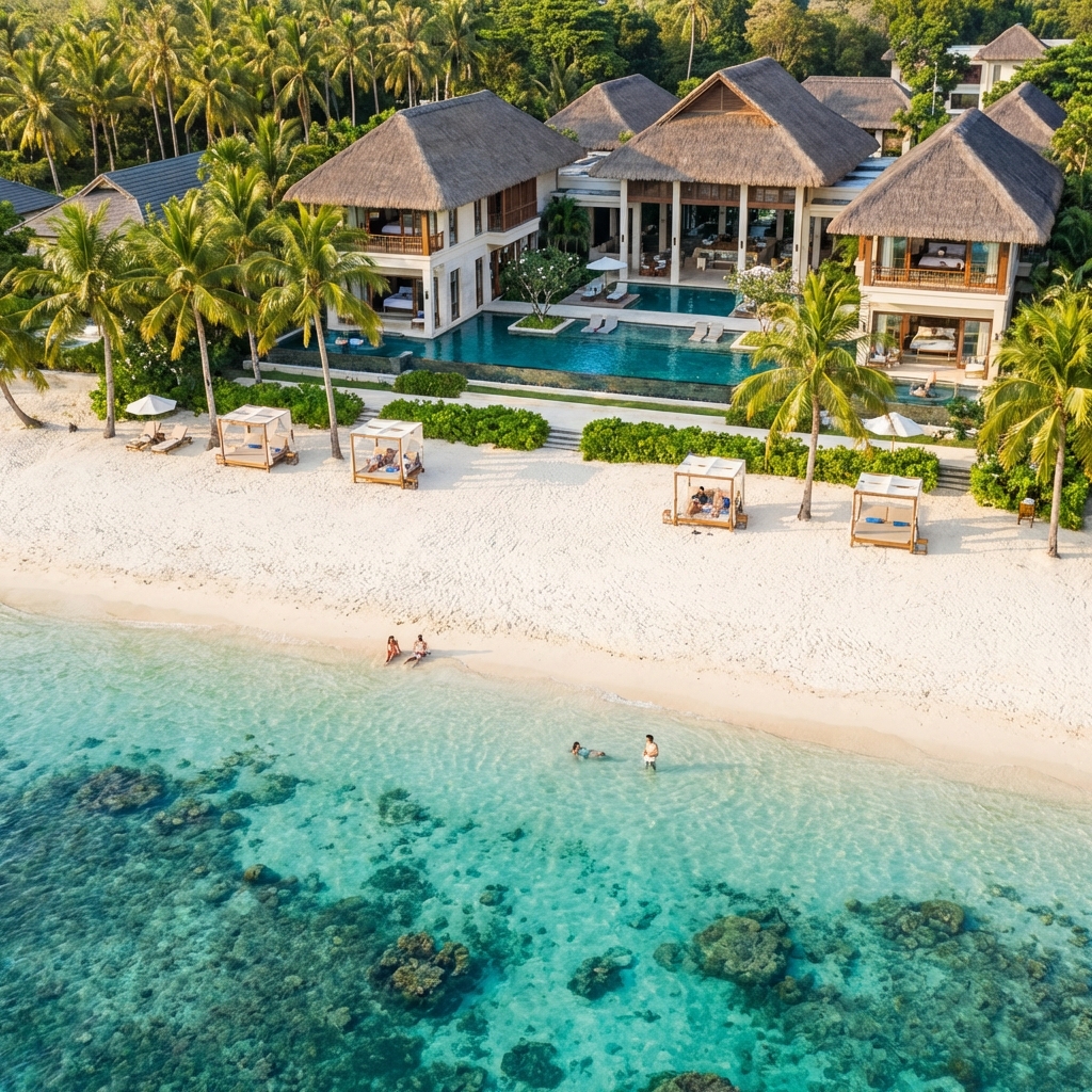 セブ島リゾート。ビジネスとリゾートが融合した環境